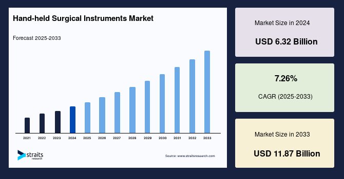 Hand-held Surgical Instruments Market Market Drivers, Regulatory Trends and Forecast to 2033